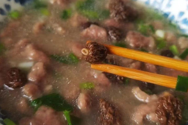 羊肚菌牛肉滑汤怎么做好喝