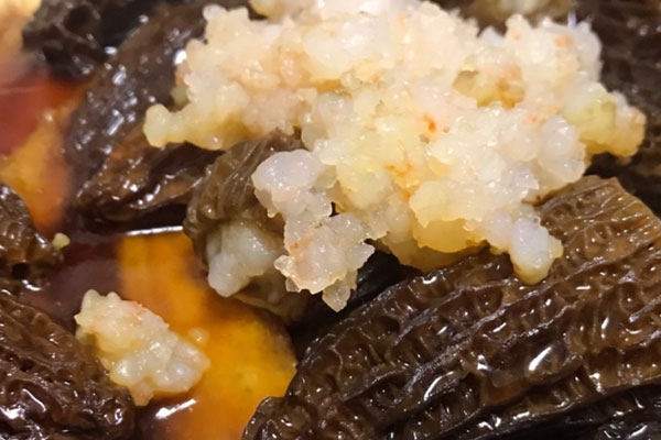 羊肚菌虾泥蒸炸腐竹怎么做好吃
