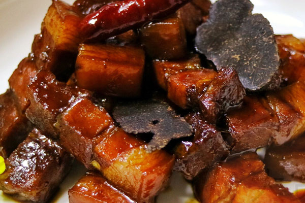 黑松露酱香五花肉怎么做好吃